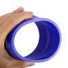 ASYXPCRH Straight Reducer Hose Coupler Adapter ID 1.38" To 1.50"(35mm-38mm), Length 3" (76mm) 4-Ply Silicone Universal Automotive Pipe Leak-Proof BLUE (1.38"-1.50"(35mm-38mm)) view 2