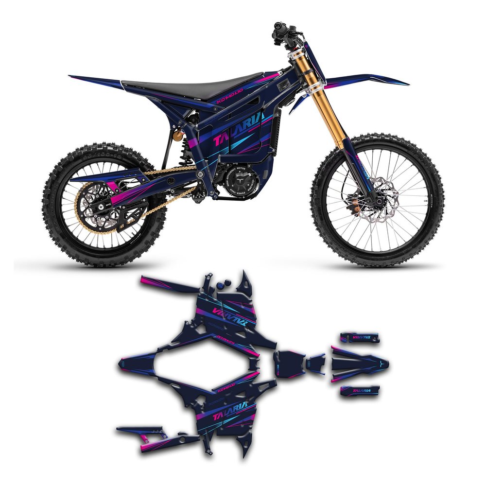 Kungfu Graphics Custom Decal Kit for Talaria Komodo MX TL6000 (Front Plate), TLKMD25N033-KOR
