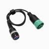 Fcrhcy VOCOM1 OBD Cable 8 Pin for Mack Cable VOCOM2 88890300 Interface Truck Diagnostic Tool Line view 3