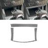 ZCDGHL Real Carbon Fiber Compatible with Dodge Charger 2015-2023 2016 2017 2018 2019 2020 2021 2022 Accessories Dash Central Storage Box Strip Decoration Cover Trim Interior Decal 4pcs Black view 1