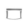 ZCDGHL Real Carbon Fiber Compatible with Dodge Charger 2015-2023 2016 2017 2018 2019 2020 2021 2022 Accessories Dash Central Storage Box Strip Decoration Cover Trim Interior Decal 4pcs Black view 2