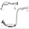 Left Right Catalytic Converters Y Pipe Replacement Parts For Cadillac Escalade 2002 2003 2006 6.0L view 1
