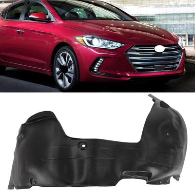 Front Right Passenger Side Fender Liner For 2017-2018 Hyundai Elantra Wheel Liner Splash Shields Guard Replaces OE Number 86812F3000