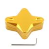 Rbanna1 1 Pc YMH-FSJ-194-J Kickstand Auxiliary Plate Foot Side Stand Aluminum Gold For YAMAHA NMAX155 NMAX125 2018-2025 view 1