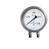 1pcs Stainless Steel Differential Pressure Gauge High Precision Shock Proof Radial Thread high Static Pressure Double Diaphragm(100mm Dia,0-0.1Mpa) view 3