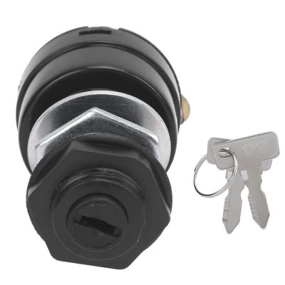 Jauarta Ignition Key Switch, Replacement for DS 1996 up Electric with Copper Plated Electric Shock, IP67, OEM 101826201 1012505 101834502