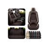 ADERN Car Seat Covers for Audi A6 2000-2025, Premium Nappa Leather Car Seat Cover, Stylish Sport Seat Covers Automobile Seat Cover Sets.(Luxury 5 Seats/Coffee Color) view 1