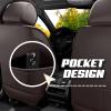 ADERN Car Seat Covers for Audi A6 2000-2025, Premium Nappa Leather Car Seat Cover, Stylish Sport Seat Covers Automobile Seat Cover Sets.(Luxury 5 Seats/Coffee Color) view 2