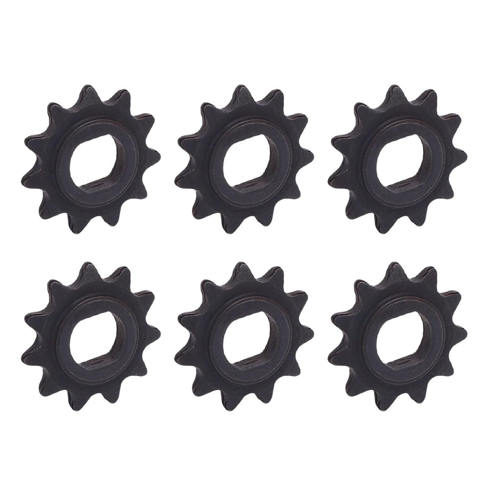 RiToEasysports 11T 25H Chain Motor Sprocket, 6 Pcs 11T Front Sprockets with 10mm Inner Diameter for MY1020