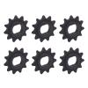 RiToEasysports 11T 25H Chain Motor Sprocket, 6 Pcs 11T Front Sprockets with 10mm Inner Diameter for MY1020 view 1