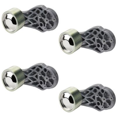 Mytee Products 4 Pack Idler Pulley 8.78X4.37X3.98 Inch- Accessory Drive Belt Idler Pulley O.D. 3.149 Inch Compatible with MACK/VOLVO Truck Replaces 20582558 20582558? 419-5008