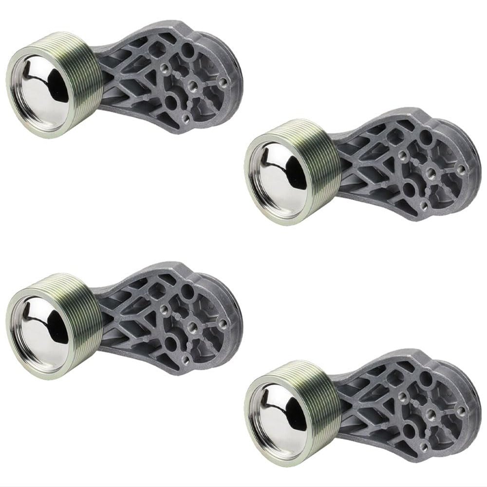 Mytee Products 4 Pack Idler Pulley 8.78X4.37X3.98 Inch- Accessory Drive Belt Idler Pulley O.D. 3.149 Inch Compatible with MACK/VOLVO Truck Replaces 20582558 20582558? 419-5008
