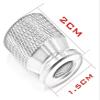 AHMMX Dirt Bike CNC Vehicle Wheel Tire Valve Stem Caps Covers Accessories Compatible with CRF 150 250 450 CRF150 R/F CR450 CRF230F CRF250 .1121 view 3