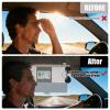 Car Sun Visor Extender Adjustable Car Visor Extender Sun Blocker with Zipper Pocket & Side Opening Design for Safe and Comfortable Driving(Grey) view 2