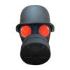 Funny Gas Mask Cover Cap - Hitch Protector for Trailer Coupling, Prevents Rust and Damage(Red Short Style) view 1