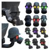 Funny Gas Mask Cover Cap - Hitch Protector for Trailer Coupling, Prevents Rust and Damage(Red Short Style) view 2