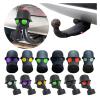 Funny Gas Mask Cover Cap - Hitch Protector for Trailer Coupling, Prevents Rust and Damage(Red Short Style) view 3