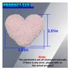 DEAELF Cute Heart Car Wiper Shift Handle Decoration, Soft Plush Automotive Dashboard Ornament, Creative Vehicle Interior Steering Wheel Decorative Accessories Present for Men Women (Pink) view 2