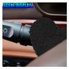 DEAELF Cute Heart Car Wiper Shift Handle Decoration, Soft Plush Automotive Dashboard Ornament, Creative Vehicle Interior Steering Wheel Decorative Accessories Present for Men Women (Black) view 3