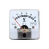 DH-50 DC Voltmeter Pointer Meter 1V 2V 3V 5V 10V 15V 20V 25V 30V 50V 75V - 600V Panel 1Pcs(10V) view 2