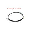 Front Brake Cable for PW50 Y-Zinger 50 PY50 - Durable Drum Brake Replacement view 2