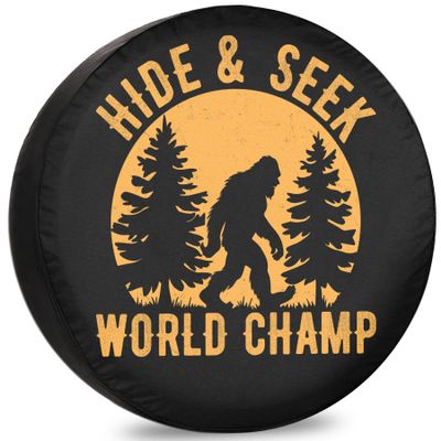 Big Foot Spare Tire Cover for Camper Car Wheel Cover Camper Accessories Weatherproof 15Inch