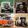 Big Foot Spare Tire Cover for Camper Car Wheel Cover Camper Accessories Weatherproof 15Inch view 3