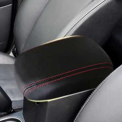 Car Center Console Cover,Microfiber Leather Car Armrest Cover Cushion, Car Armrest Storage Box Car Interior Accessories for 2013-2018 Subaru Forester