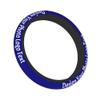 Customized Steering Wheel Cover with Logo Personalized Stretchy Car Steering Wheel Cover with Your Own Text Picture Logo 15 Inch Fit for Vehicles Truck Navy view 3