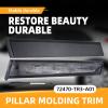 72470-TR3-A01 Front Left Driver Side Door Pillar Molding Trim for Honda Civic Sedan 4-Door 2012-2015 72470TR3A01 B-Pillar with Installation Hardware view 2