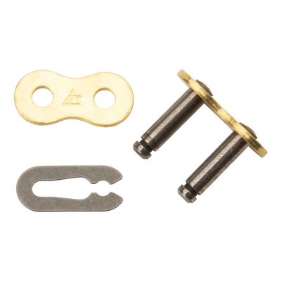 TUSK 428 Gold Plated Race Chain Master Link for Suzuki RV125 1973