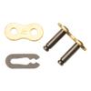 TUSK 428 Gold Plated Race Chain Master Link for Suzuki RV125 1973 view 1