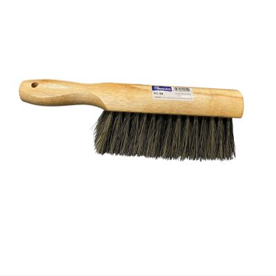 Magnolia Brush 59 Beaver Tail Counter Duster, Grey Tampico Bristles, 13.5" Hardwood Handle, 9" Brush Face
