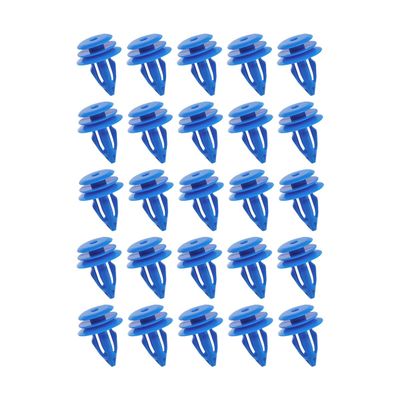 Ywdiml 25PCS Car Wheel Arch Moulding Retainer Clips, Multipurpose Vehicle Tire Trim Clip Retainers, Automotive OEM# LR027255 Replacement, Compatible with Evoque Explore Discovery Sport