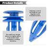 Ywdiml 25PCS Car Wheel Arch Moulding Retainer Clips, Multipurpose Vehicle Tire Trim Clip Retainers, Automotive OEM# LR027255 Replacement, Compatible with Evoque Explore Discovery Sport view 3