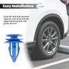 Ywdiml 25PCS Car Wheel Arch Moulding Retainer Clips, Multipurpose Vehicle Tire Trim Clip Retainers, Automotive OEM# LR027255 Replacement, Compatible with Evoque Explore Discovery Sport view 4
