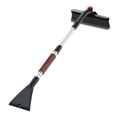 Detachable and Expandable Car Windshield Snow Scraper - Multi-Functional Winter Cleaning Tool