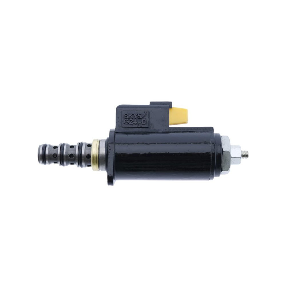CLSTIPUE 24V Pilot Solenoid Valve 121-1491 KWE5K-31/G24DB30 fits for 307B 308C 311B 312B 320 322B E320B E320C Excavator Aftermarket Replacement Parts 1211491