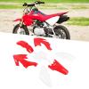 Plastic Fairing Mudguard Set, Motorcycle Body Kit, Stylish Design for CRF XR 50 CRF50 PIT BIKE, Includes 2 Fenders 2 Fuel Tank Covers 2 Rear Fenders 1 Number view 4