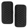 Deaelf 2PCS Car Side Pocket Organizer, Universal Waterproof PU Leather Auto Seat Gap Filler Storage Bag, Self-Adhesive Multifunctional Car Door Sunglasses Holder Pouch for Phone, Card (L) view 1