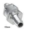 QASYKSLQ 1PC One Way 10mm Aluminium Alloy Fuel Non Check Valve One Way Fit Carburettor view 4