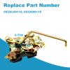 YANGLEQI Front Left Driver Side Door Lock Latch Compatible with Toyota Hilux Pickup LN85 LN86 1988-1995 4Runner LN105 LN106 1988-1996 Replace# 69320-89119 view 3