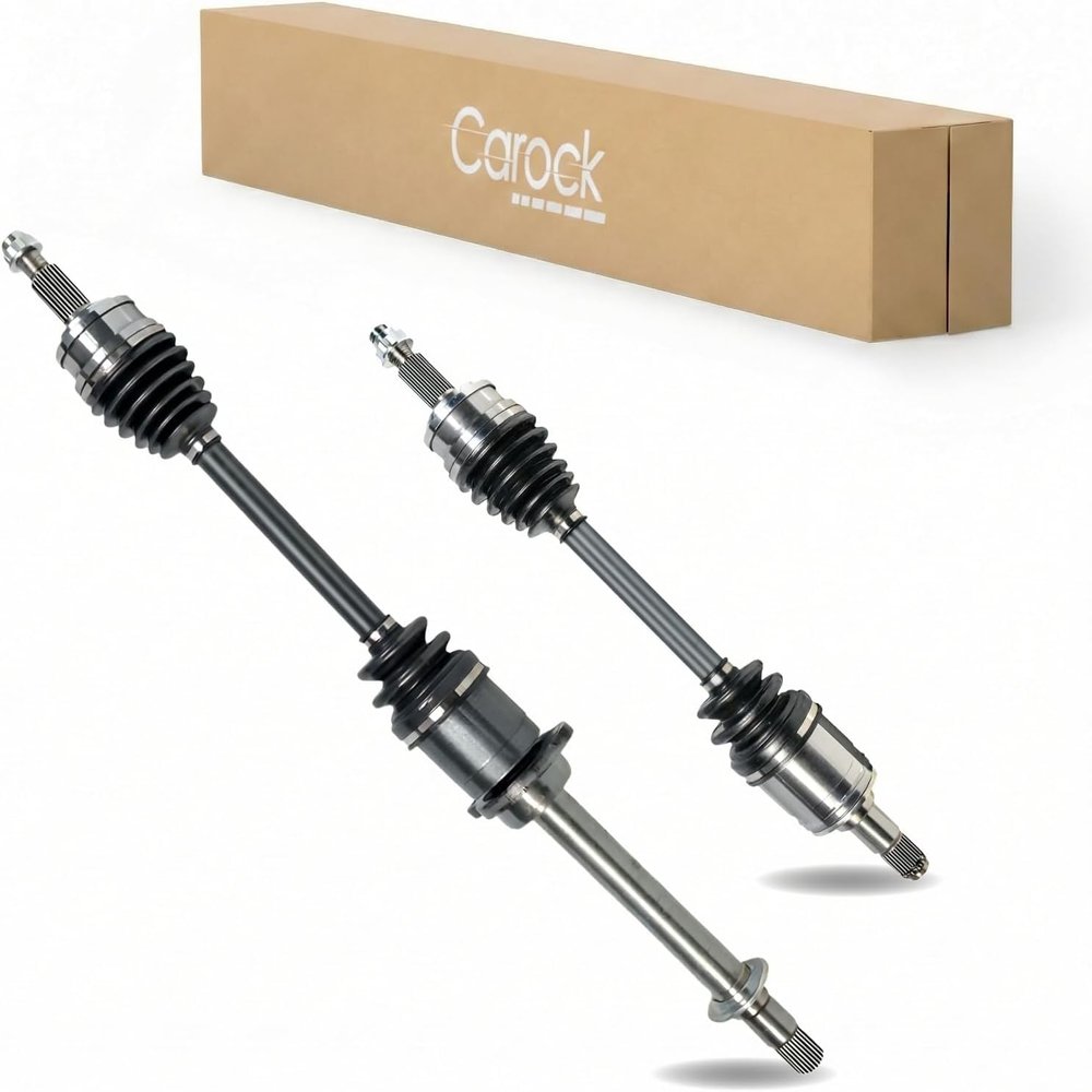 Carock CV Axle Front Pair Compatible With 2020 2021 2022 2023 2024 Toyota Highlander FWD, Left Right Driver Passenger Side CV Joint Shaft Assembly OE# NCV69226 NCV69228
