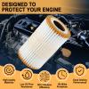 ApexFrost Premium Oil Filter, Compatible with Audi 2017-2019 Q7, 2016-2018 A6 Quattro, 2016 A6, 2016 A7, 2016-2018 A7 Quattro, 2015-2016 A8, 2016-2019 A8 Quattro view 4