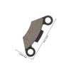Abaodam Rear Brake Pad for Atv and Kart Disc Brake Pads Motorcycle Accessories Stable Performance Easy Installation Compatible with Dirt Bikes and Quad Four Wheelers view 2