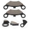 Abaodam Rear Brake Pad for Atv and Kart Disc Brake Pads Motorcycle Accessories Stable Performance Easy Installation Compatible with Dirt Bikes and Quad Four Wheelers view 4