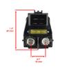 Caltric Starter Solenoid Relay Compatible with Suzuki LT-Z400 LT-Z400F Quadsport Z400 2003-2008 Qty 5 view 3