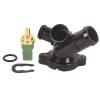 UoFar Coolant Hose Flange with Sensor for Volkswagen Jetta 2005-2014 Beetle 2006-2010, 2012-2014 Golf 2010-2014 Passat 2012-2014 Rabbit 2006-2009 Part Number 07K121133E 1470096 SK9026131 view 1