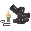 UoFar Coolant Hose Flange with Sensor for Volkswagen Jetta 2005-2014 Beetle 2006-2010, 2012-2014 Golf 2010-2014 Passat 2012-2014 Rabbit 2006-2009 Part Number 07K121133E 1470096 SK9026131 view 2
