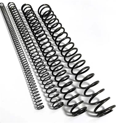 Cgshop-Compressed Spring Wire Diameter 0.3-0.6mmOuter Diameter2-7mm Length 300mm 65Mn Cylindrical Spiral Coil Pressure Mechanical Spring, 1pcs, Good Elasticity and More Durable(5mm,0.6mm)